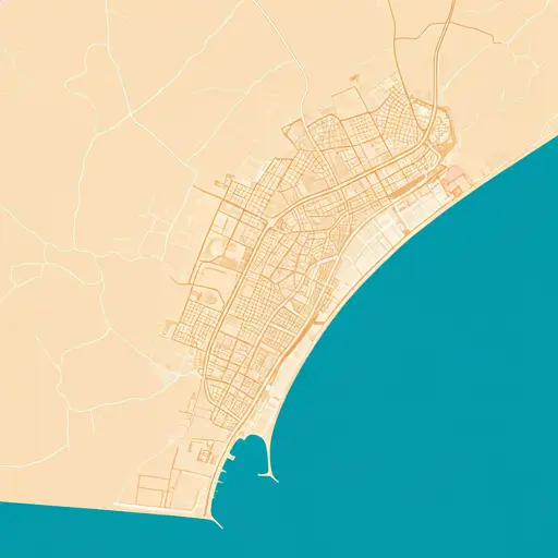 Map of Alicante